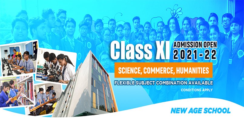 new banner new pixel kolkata school new admission in 2021-22